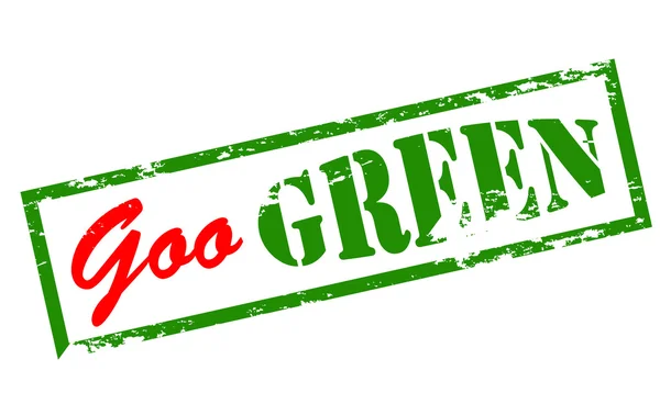Groene goo — Stockvector