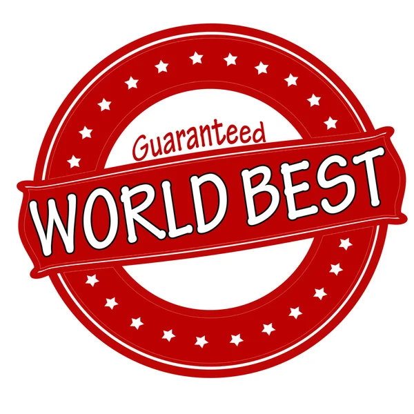 World best — Stock Vector