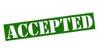 Accepted clipart
