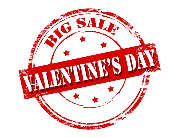 Valentine dag grote verkoop — Stockvector