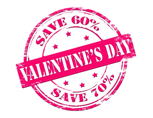 Valentine day save — Stock Vector