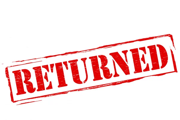 Returned — Stock Vector