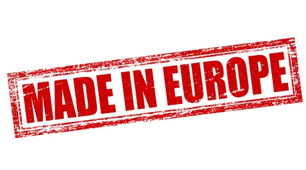 Fabriqué en Europe — Image vectorielle