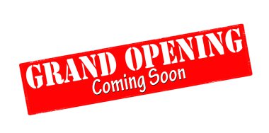 Grand opening clipart
