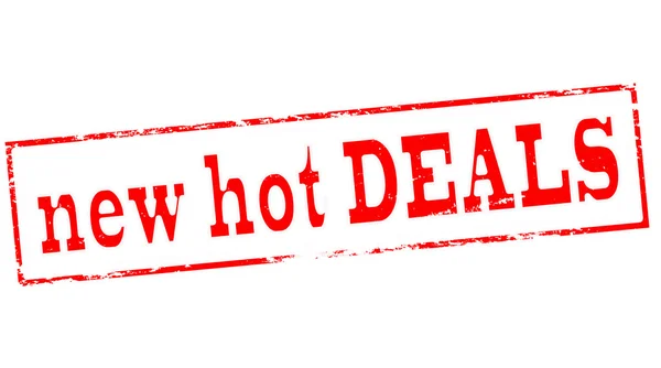 New hot deals — Stock Vector