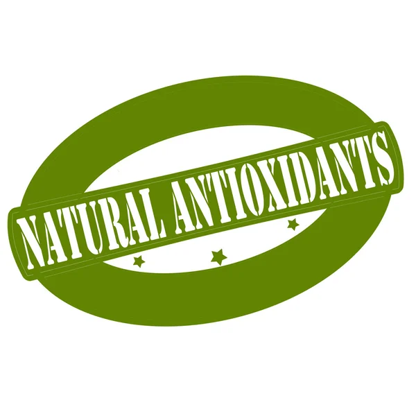 Natuurlijke antioxidanten — Stockvector