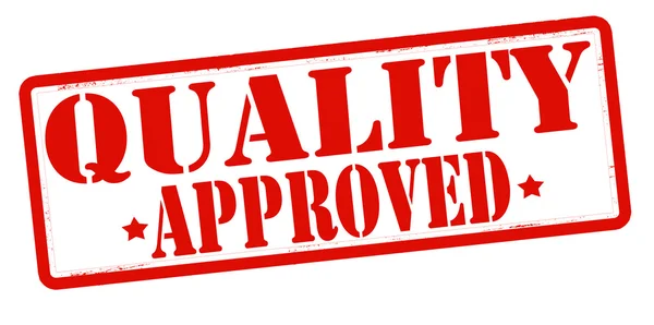 Quality approved — Stock Vector