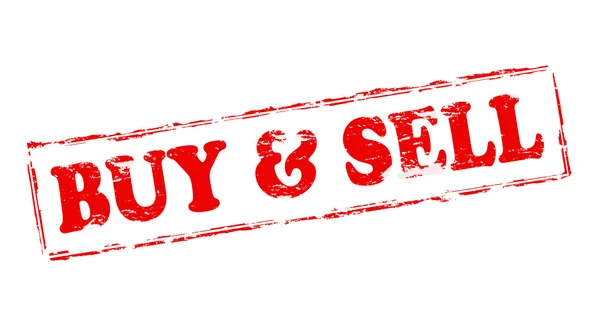 Kaufen und verkaufen — Stockvektor