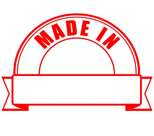 Made in — Stock Vector