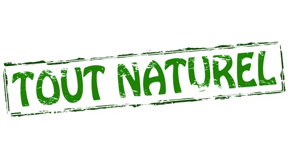 Todo Natural — Vector de stock