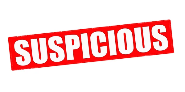 Sospechoso. — Vector de stock