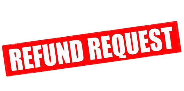Refund request — Stock Vector
