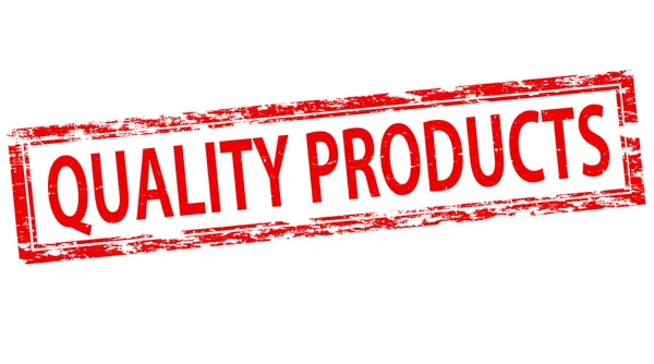 Produtos de qualidade — Vetor de Stock