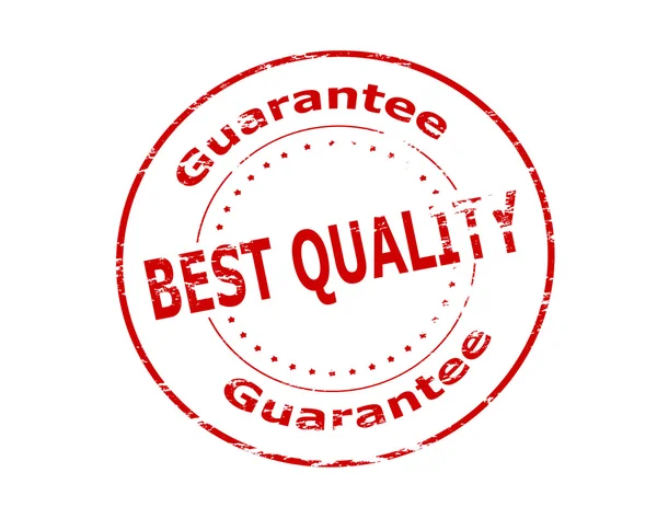 Best quality guarantee — Stock Vector