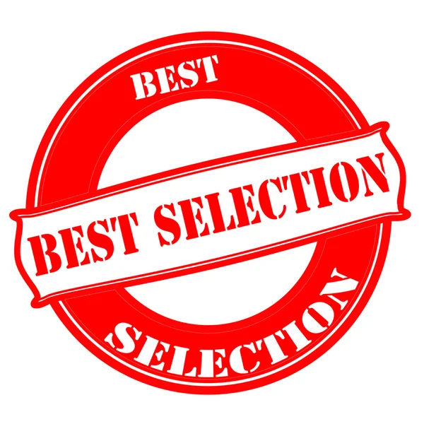 Best selection — Stock Vector