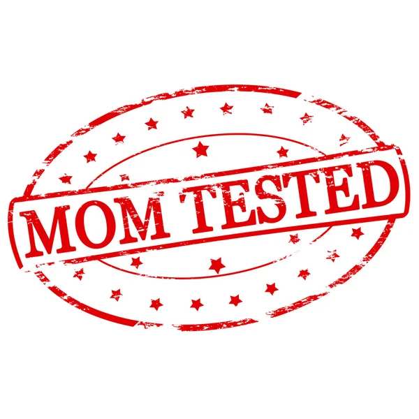 Mom テスト — ストックベクタ