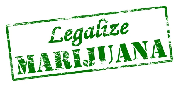 Легалізувати марихуану — стоковий вектор