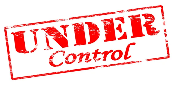 Onder controle — Stockvector