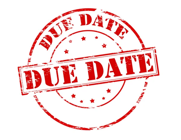 ᐈ Due date stock vectors, Royalty Free due date illustrations