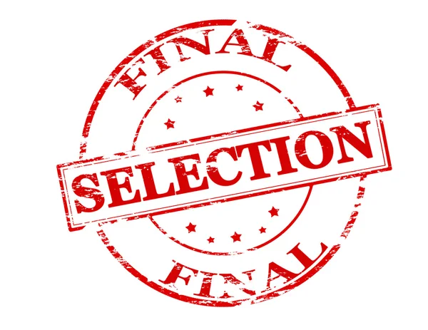 Selecção final — Vetor de Stock