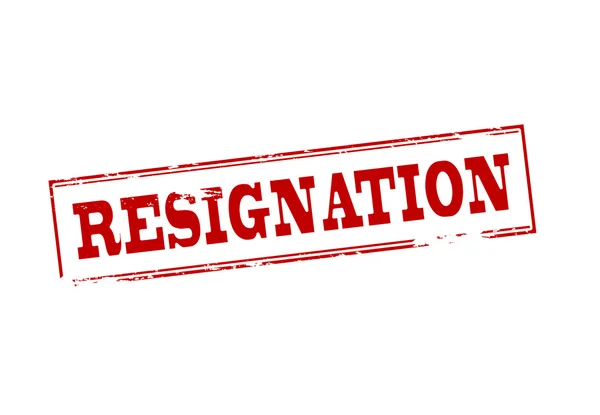 Resignation — Stock Vector