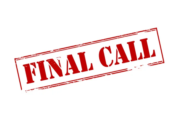 Son çağrı.