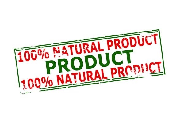 Yüzde yüz doğal ürün — Stok Vektör