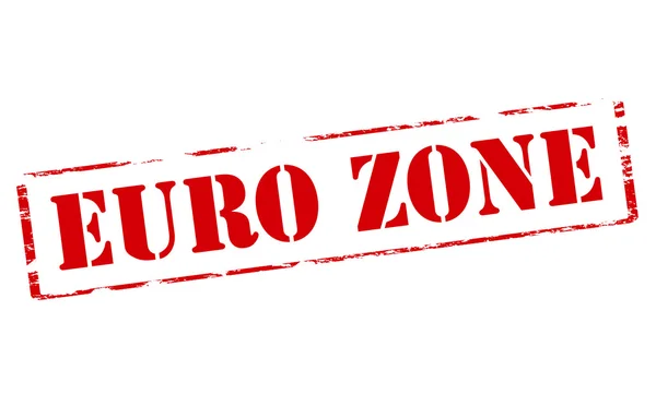 Zona euro — Vetor de Stock