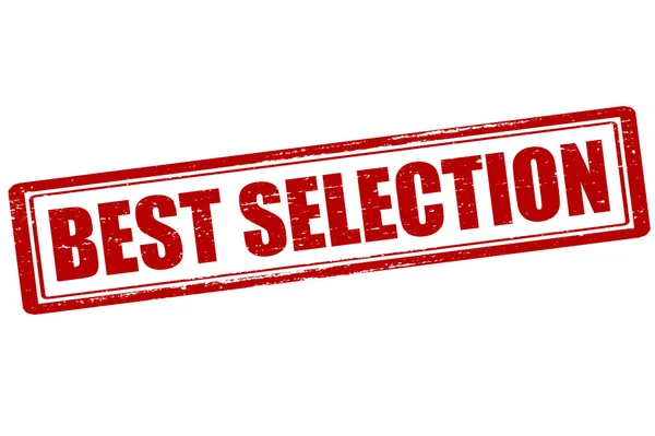 Best selection — Stock Vector