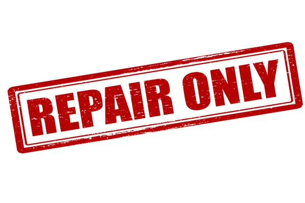 Reparatie alleen — Stockvector