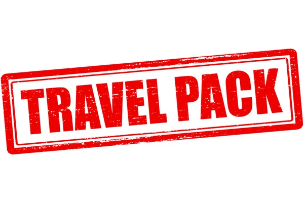 Pack de voyage — Image vectorielle