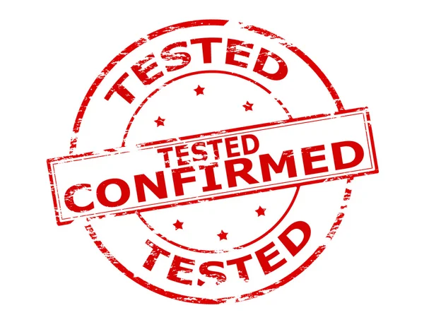 Getest bevestigd — Stockvector