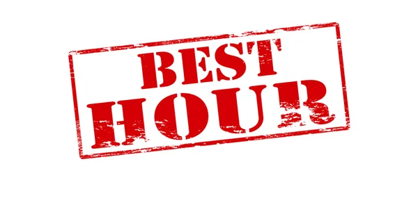 Best hours — Stock Vector