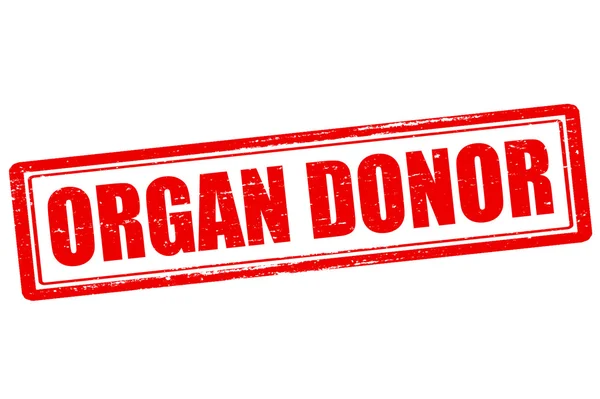 Organ donor — Stock Vector