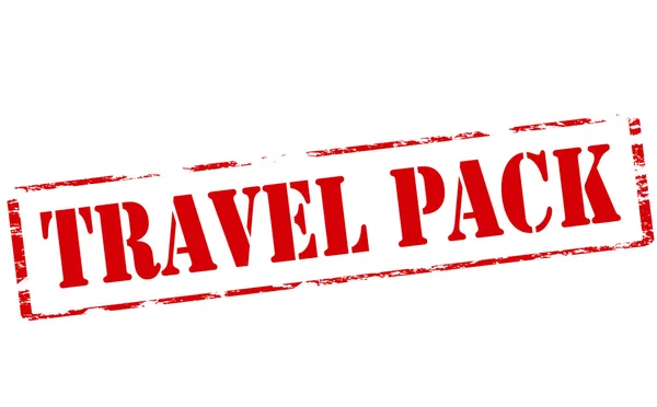 Travel pack — Stock Vector