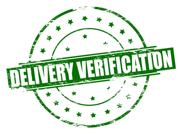 Levering verificatie — Stockvector