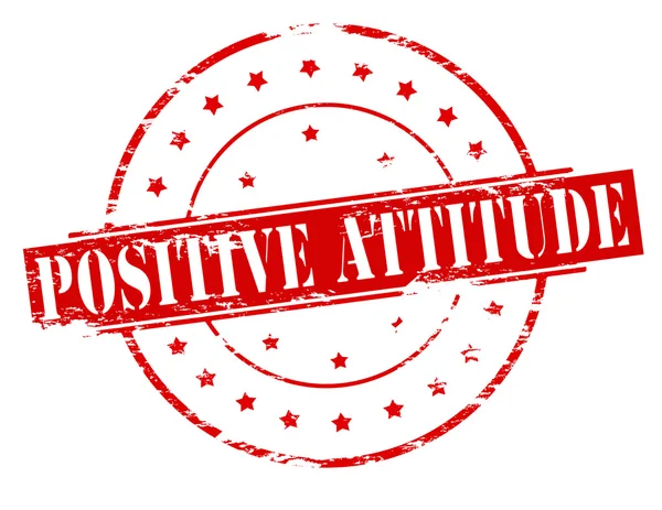 Actitud positiva — Vector de stock