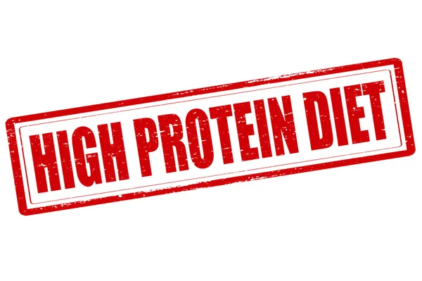 Dieta rica em proteínas —  Vetores de Stock