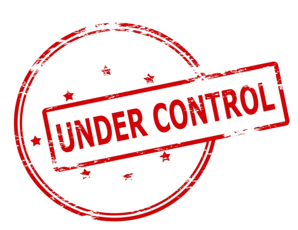 Under control — Stock Vector