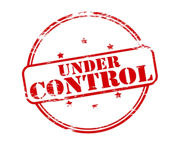 Under control — Stock Vector