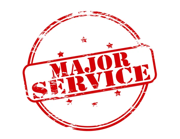 Service majeur — Image vectorielle