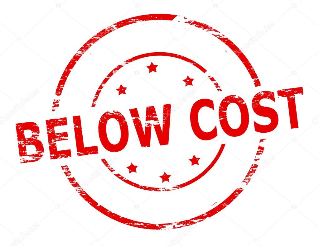 Below cost