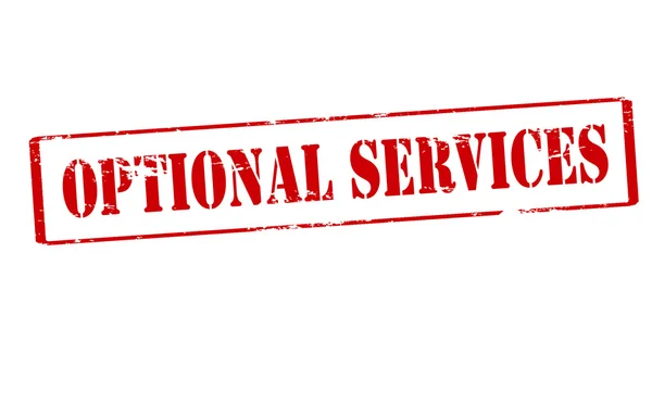 Optional services — Stockvector
