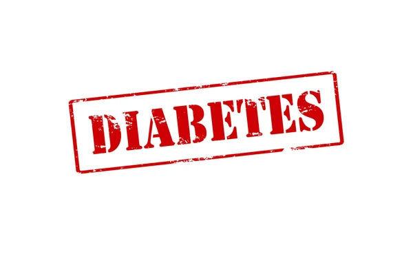 Diabete — Vettoriale Stock