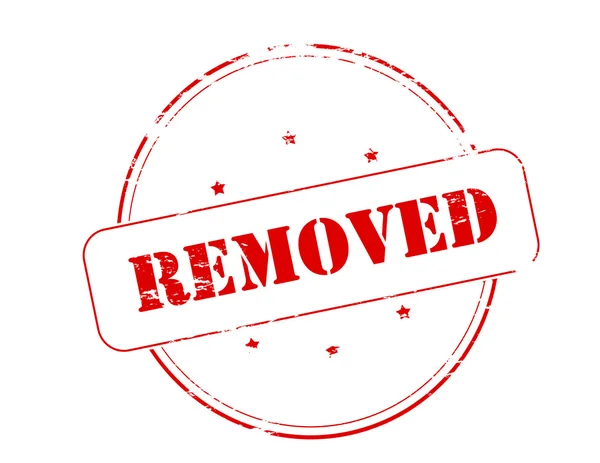 Removed — Stock Vector