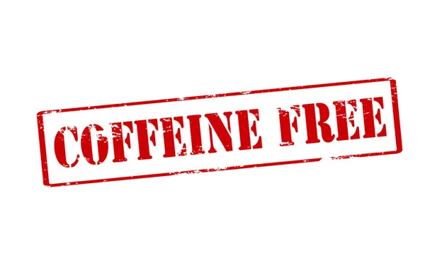 Coffeine free — Stock Vector