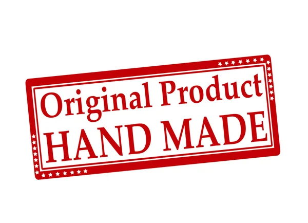 Original product hand made — Stock Vector