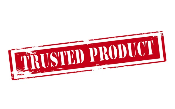 Trusted product — Stock Vector