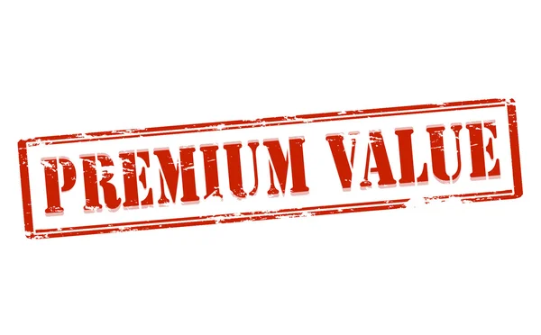Premiumwert — Stockvektor