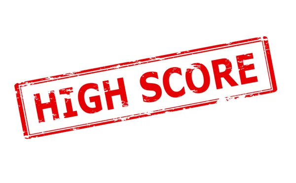 Hoge score — Stockvector